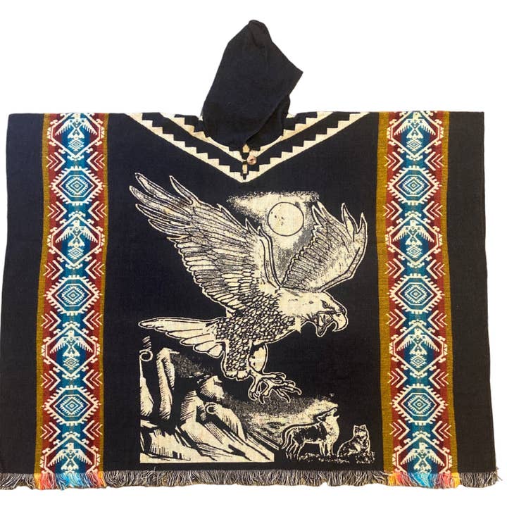 The Great Condor Poncho for wholesale by Little Amigos South America