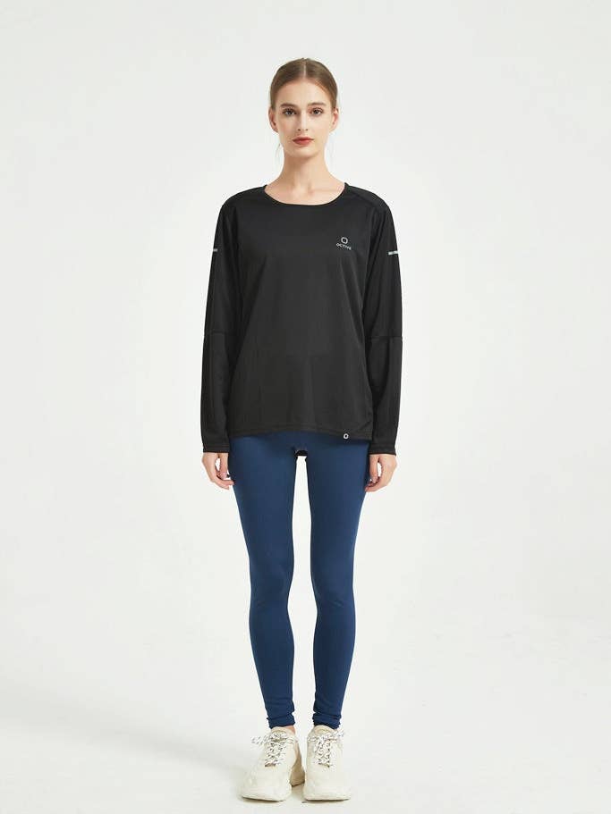 Women's Long Sleeved Crew Neck T-Shirt for wholesale by Neyo