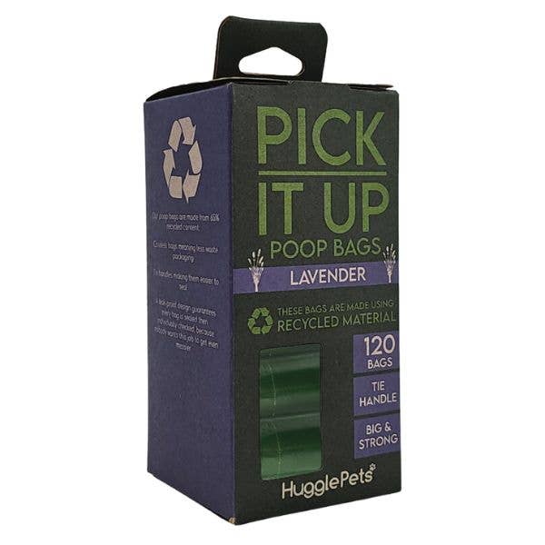HugglePets – wholesale Pet poo bag – HugglePets Pick It Up Lavender Dog Poop Bags2