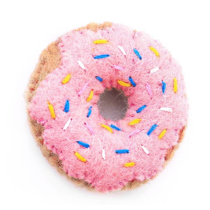 The Foggy Dog - Vente Jouet – chat - Jouet pour chat Donut Fraise0