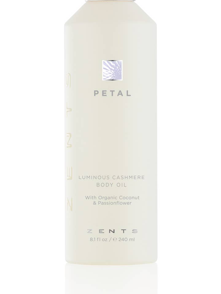 Petal, ZENTS Luminous & Moisturizing Cashmere Body Oil for wholesale by ZENTS