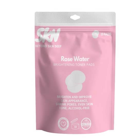 Rose Petal Facial Toner with Hyaluronic Acid and Vitamin E for wholesale by Beyond SKN Deep