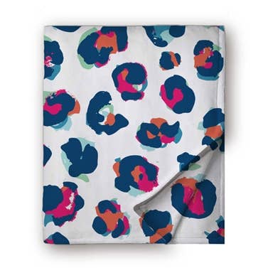 SC 50x80 Super Soft Blanket- Colorful Leopard for wholesale by Southern Couture