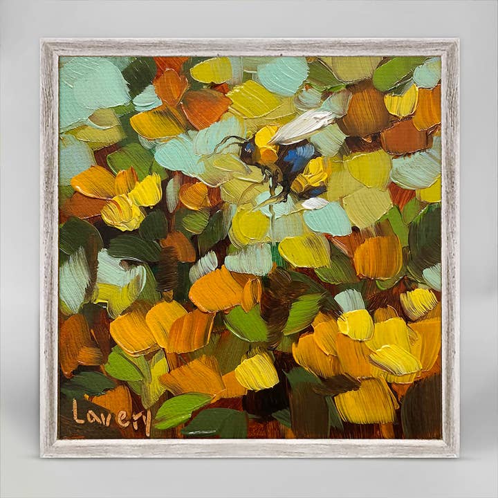 Sød-som-honning Mini Indrammet Lærred for engroshandel hos GreenBox Art