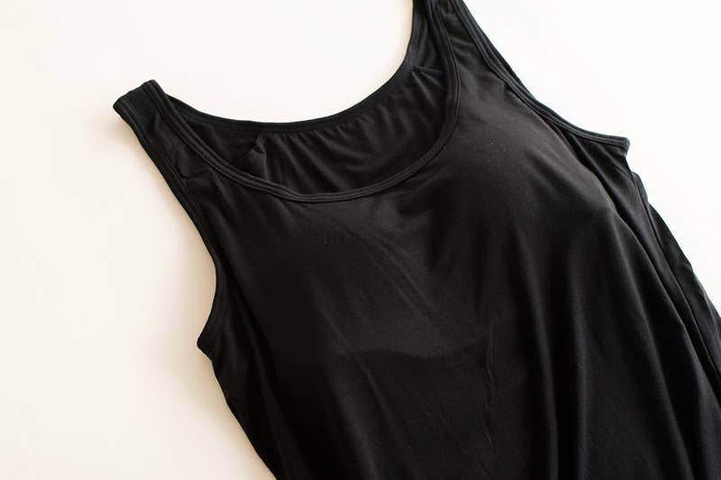 HIDDENBRAND - Wholesale Tank Top - Women's - Essential Basic Soft Modal tank top w built in bra35
