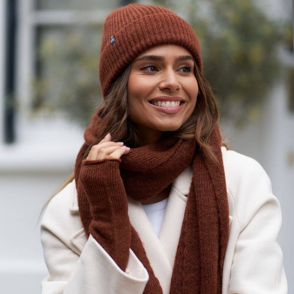 MAISON BONNEFOY - Wholesale Scarf - Women's - NATACHA - glitter scarf 14