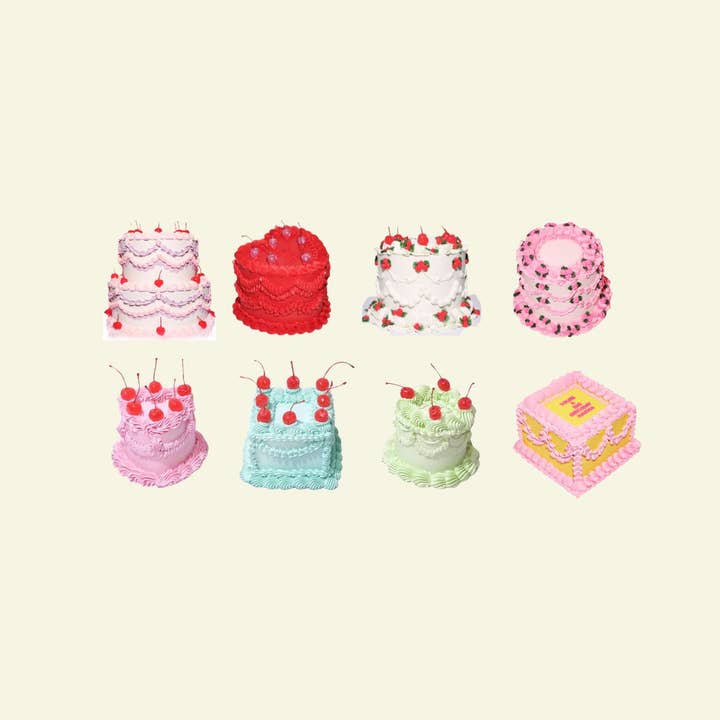 Shellflower - Wholesale Sticker - Cakes Washi Flake Stickers 1