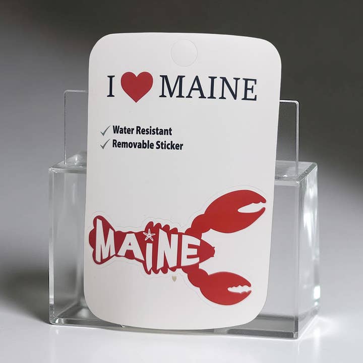 Kiss Cut Vinyl Sticker VS-006 for wholesale by Maine Souvenirs