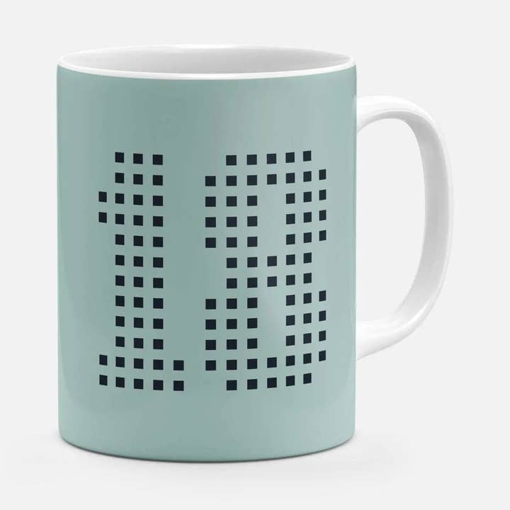 Birthday Number 11oz Mug IX for wholesale by The Design Craft