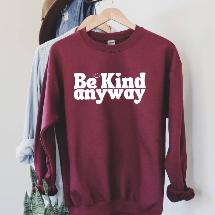 Be kind anyway smiles for wholesale by JOCOink