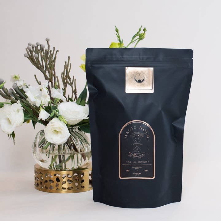 Magic Hour - Wholesale Loose Tea - Bohemian Breakfast Black Tea- Probiotic Rich Vanilla Puerh