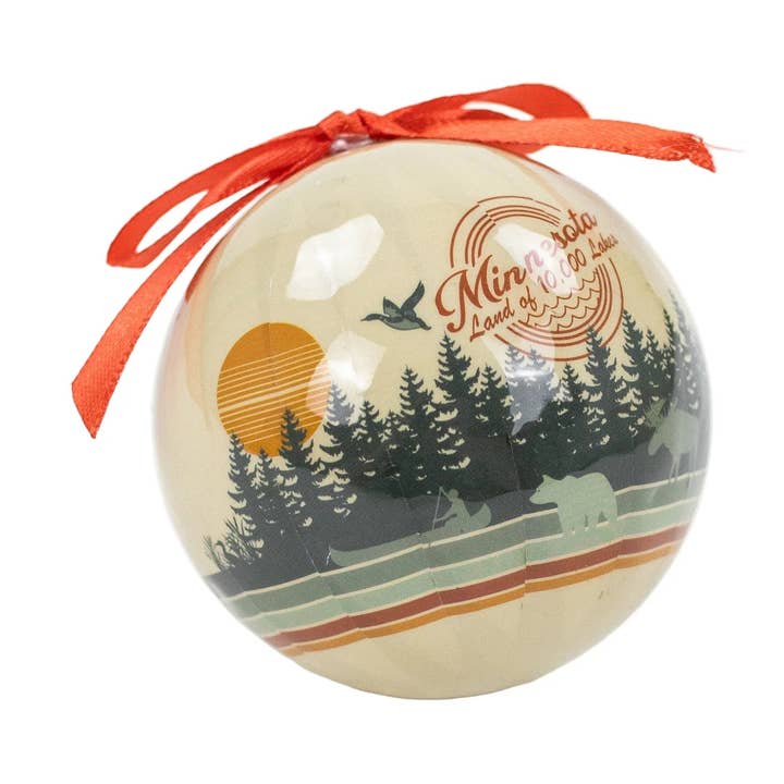 Minnesota Bottom Line Ornament for wholesale by Love From USA