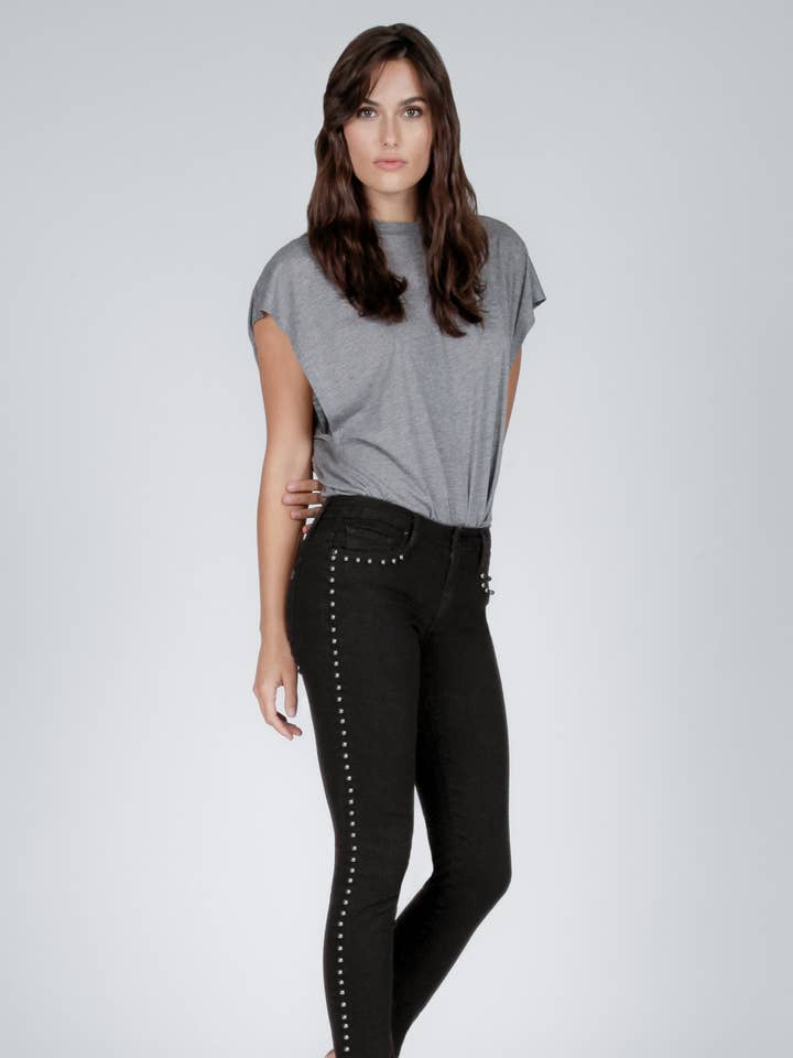 Jude Crop - Better Than Black for wholesale by Black Orchid Denim