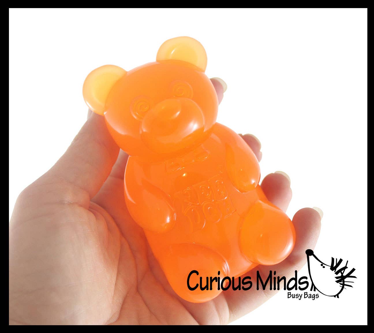 Curious Minds Toys – Engroshandel Stressaflastningsbold/-æltemasse – Nee-Doh Gummibjørn Stressbold Needoh2