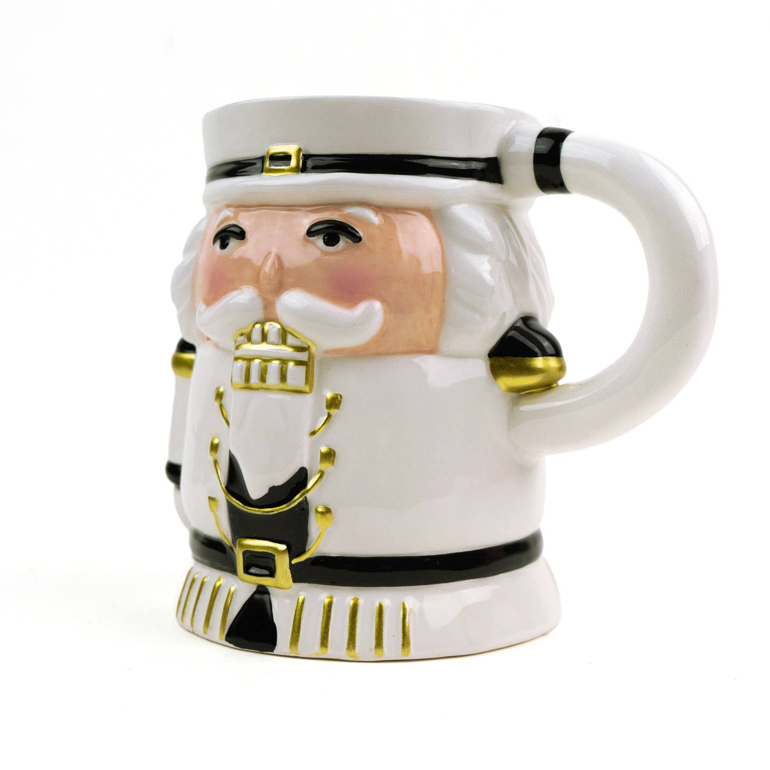 8 Oak Lane - Wholesale Coffee Mug - White Nutcracker Coffee Mug1