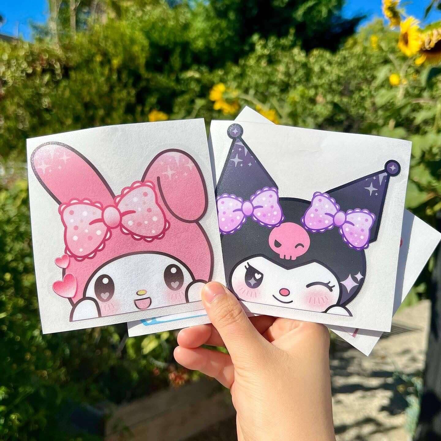 Nekodecal - Wholesale Sticker - Cute Friends Peekers5