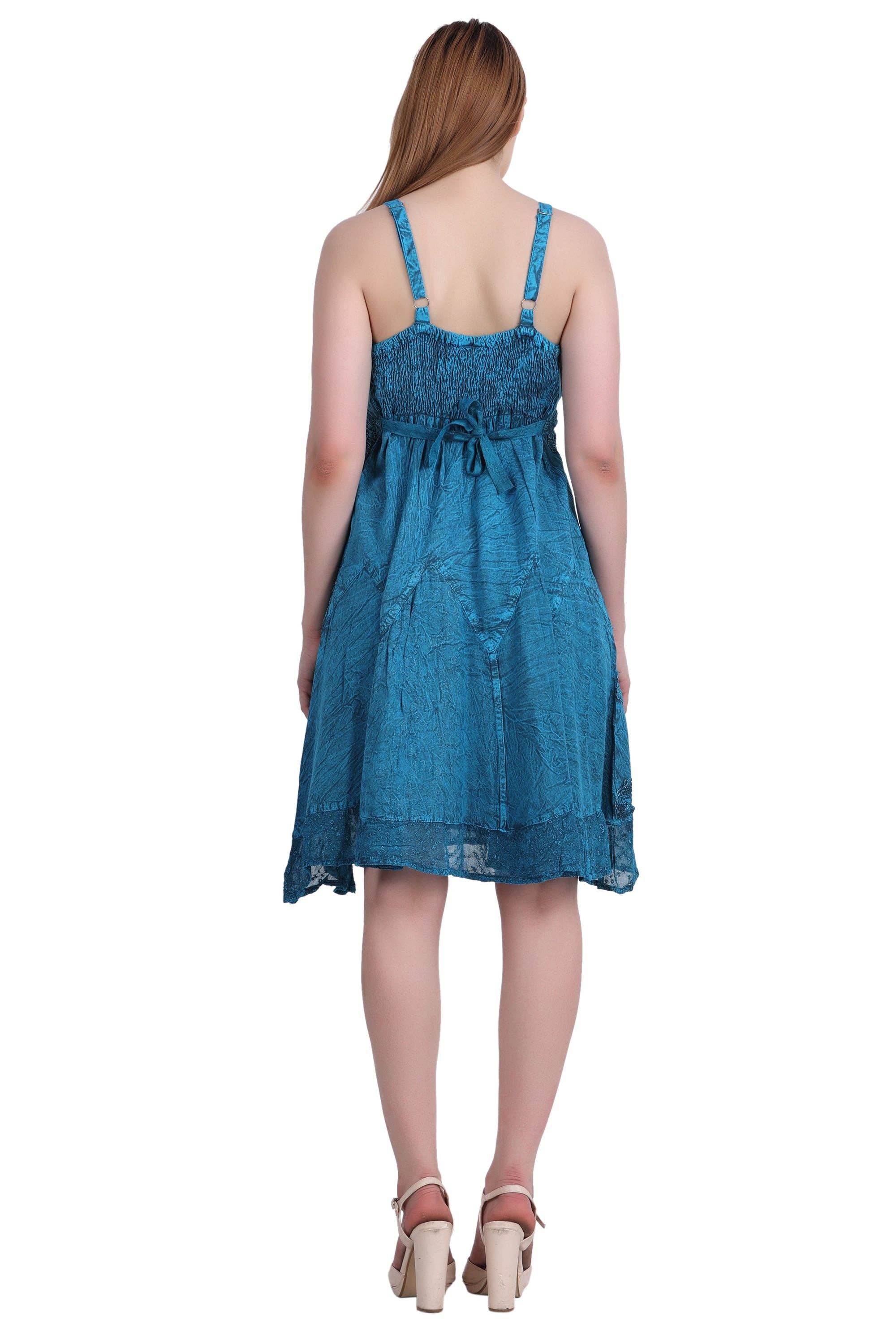 Advance Apparels - Vente Robe – femme - Robe mi-longue délavée à l'acide 13043