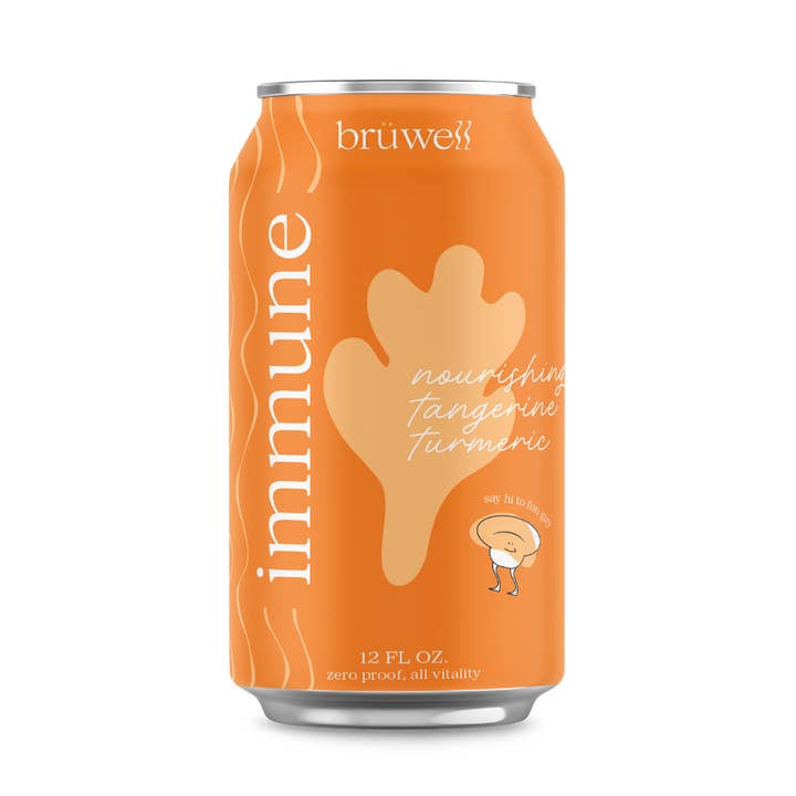 Tangerine Brüwell 4-Pack for wholesale by Brüwell