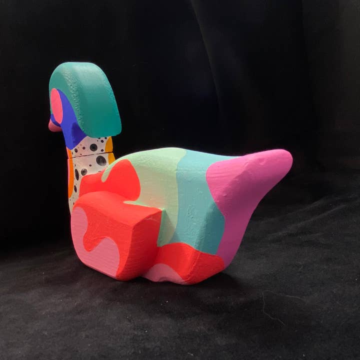 Artifacts of Joy - Wholesale Decorative Figurine - Modern Artifact Pink Cheek Duck4