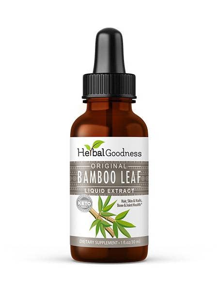 Bambu Leaf Extract - Liquid 1oz - Ben, hår, hud och naglar - Herbal Goodness för wholesale av Herbal Goodness