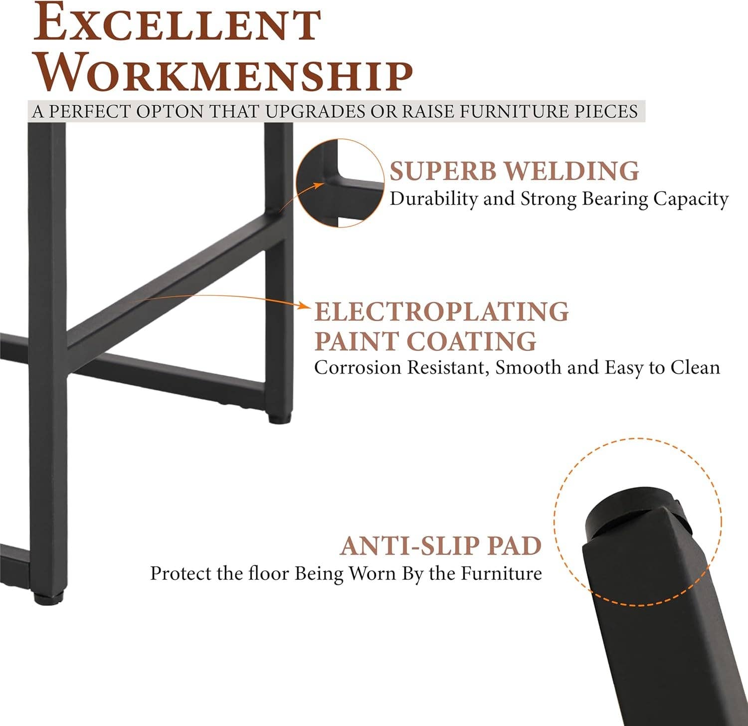 Light Grey Set Of 4 Counter Height Bar Stools PU Leather With Back for wholesale on Faire8