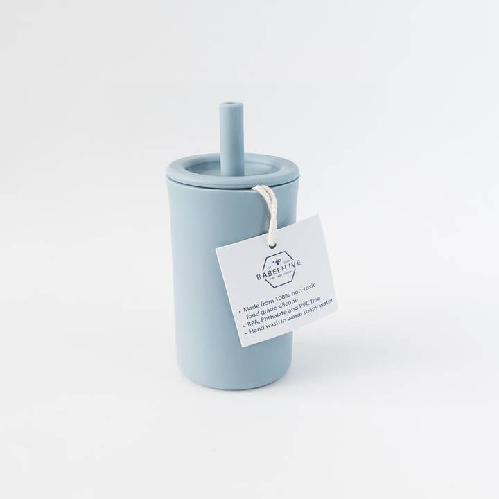 Babeehive Goods - Wholesale Drinking glass/cup – Kids & Baby - Silicone Straw Cup3