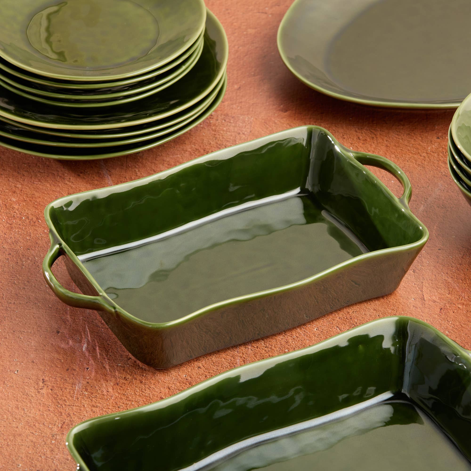 Certified International – wholesale Baking dish – Harvest Fields Medium Rectangular Baker 14x 8.75x2.75in1