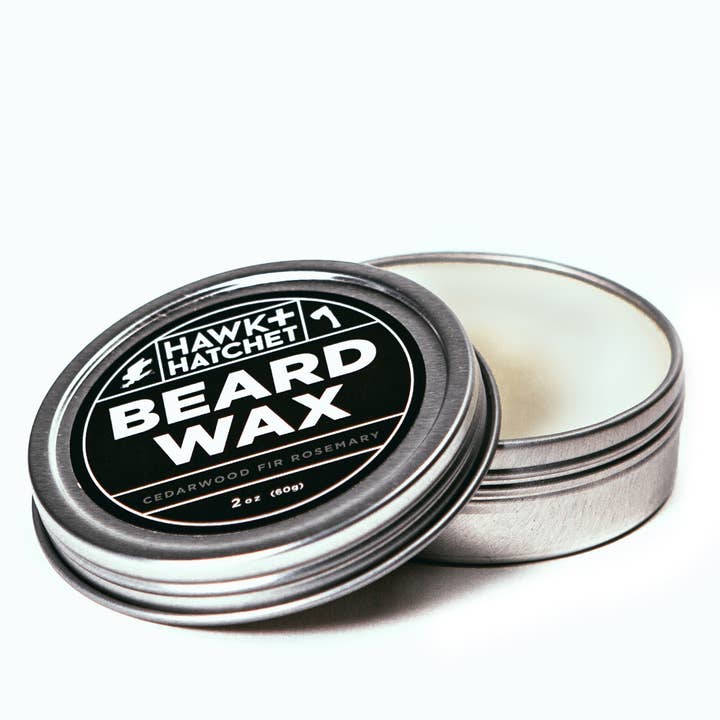 Hawk + Hatchet - Wholesale Beard Styling Product - Beard Wax - Cedarwood, Fir and Rosemary