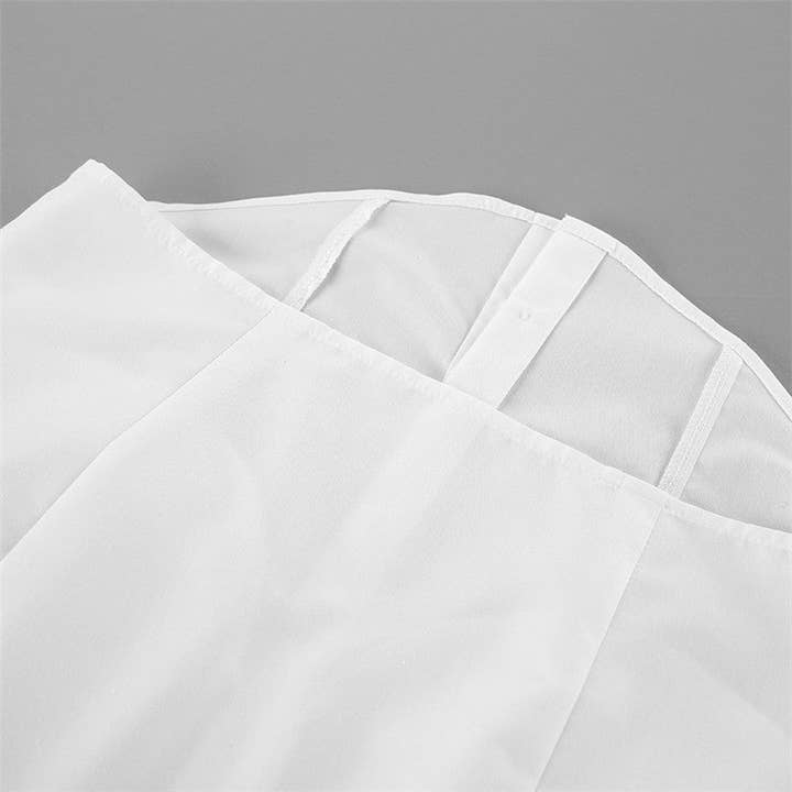 Sheer Trend - Wholesale Button Down Shirt - Women's - Solid Color Poplin Shirt10