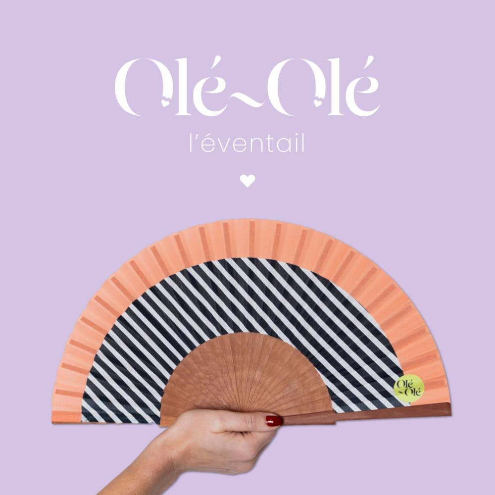 Olé-Olé - Wholesale Opvouwbare waaier - Coral Oblique-ventilator2
