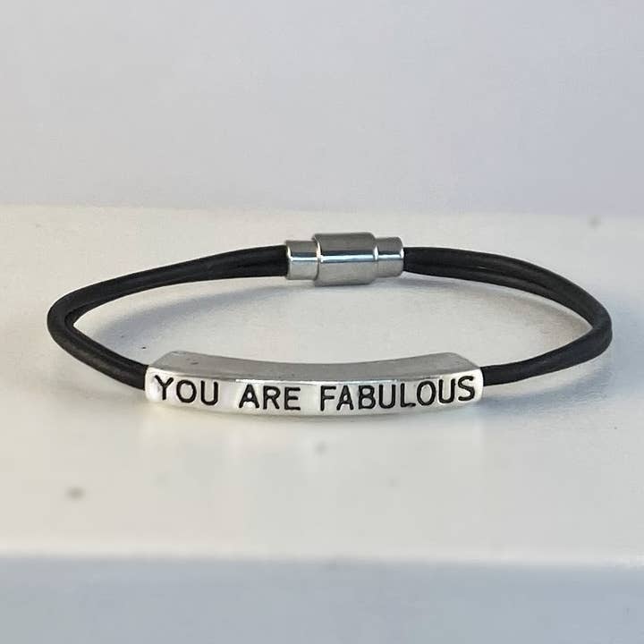 Pulseira You Are Fabulous por atacado de METAL MONK