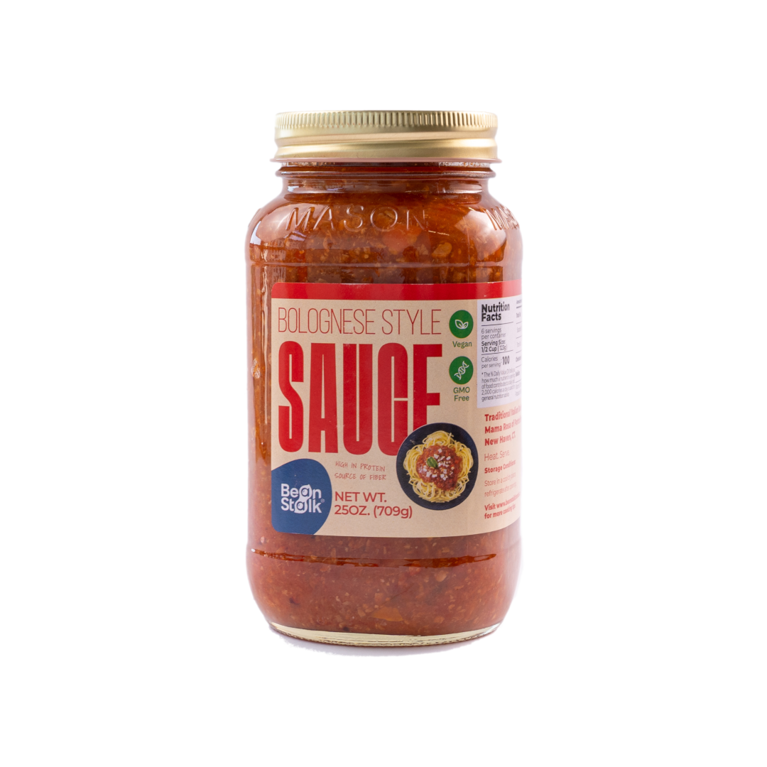 BeanStalk Brands - Wholesale Sauce - Bolognese Sauce - Case of 6 Jars1