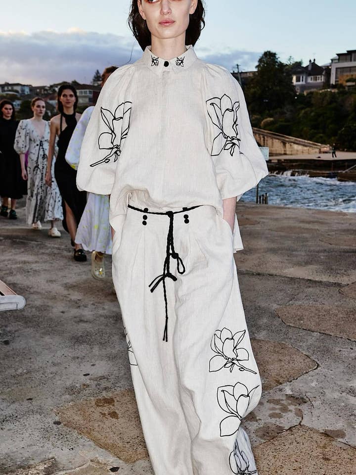 Marayn - Wholesale Top & pants set (NOT Loungewear) – Women's - Boho Chic Linen Set SpringSummer 253