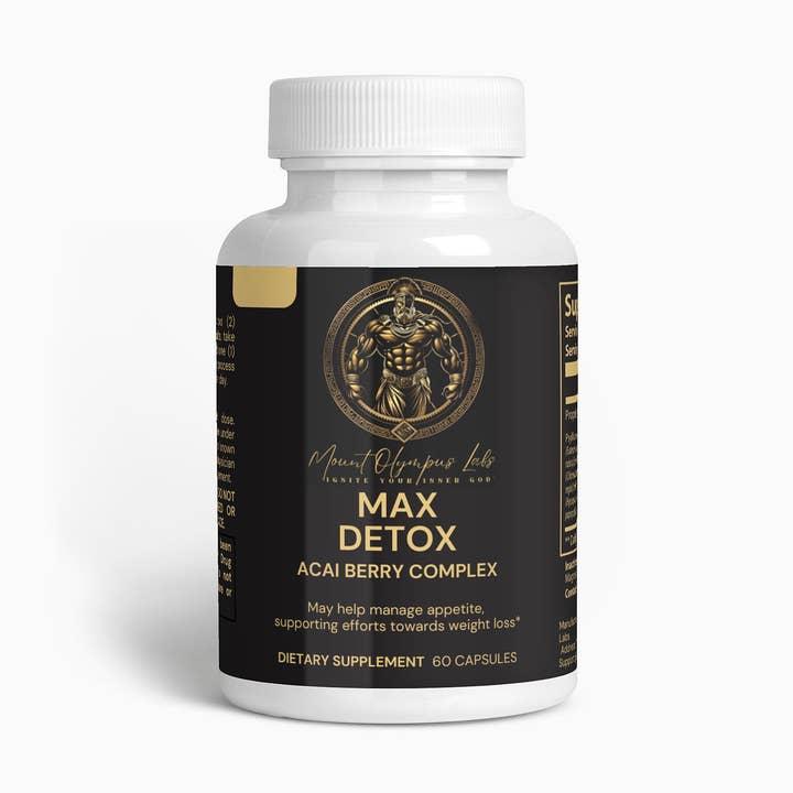 Max Detox (Acai detox) for wholesale by Mount Olympus Labs