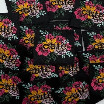 Etiqueta tejida para coser: Lindo para venta al por mayor de L’Étiquette Home Couture