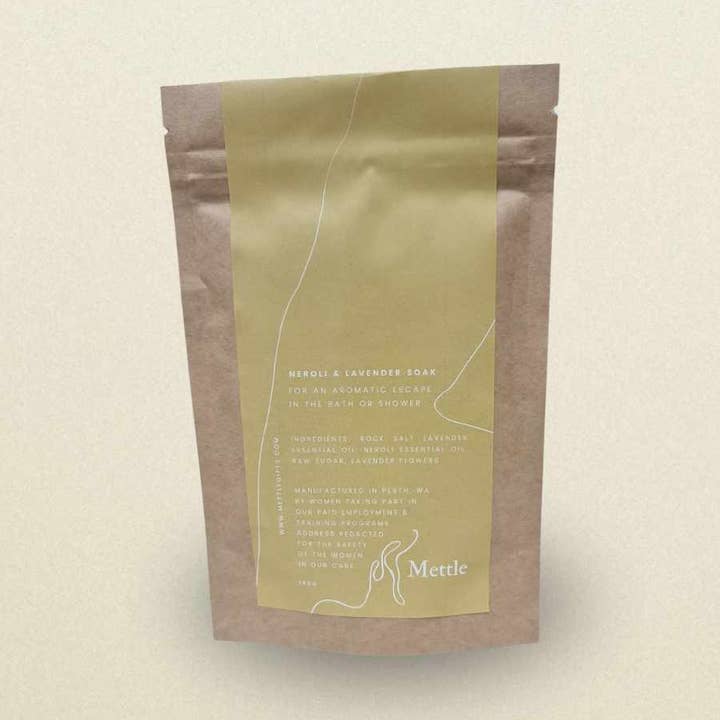Mettle Women Inc. - Wholesale Bath soak/milk - Neroli & Lavender Soak & Scrub 100g0