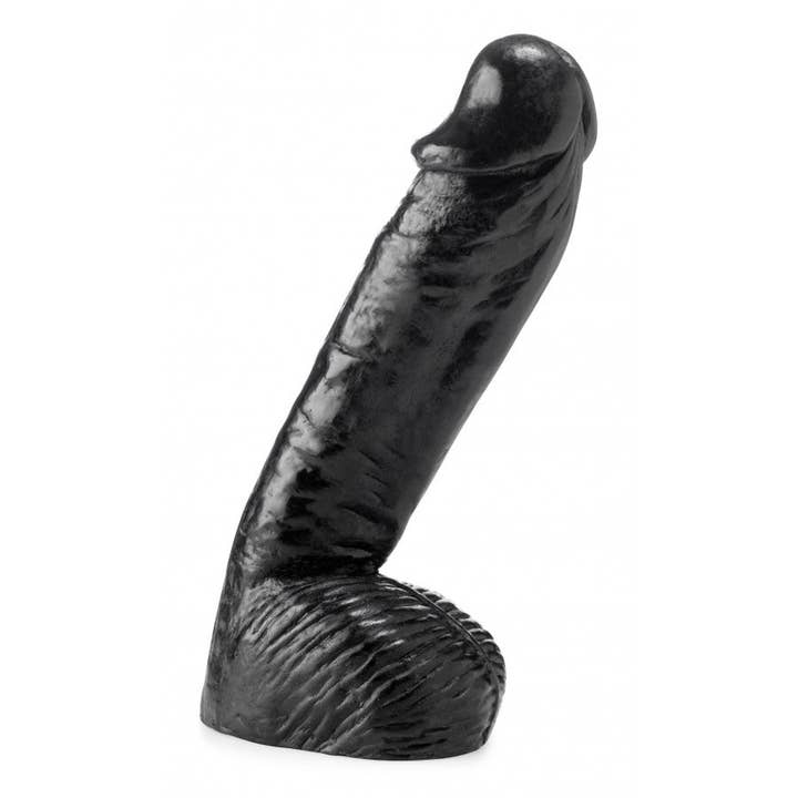 Kinky Pleasure - Vente Sex toys - XXLTOYS - Piotr - Grand gode - Longueur insérable 25 x 7,5 cm - Noir - Fabriqué en Europe