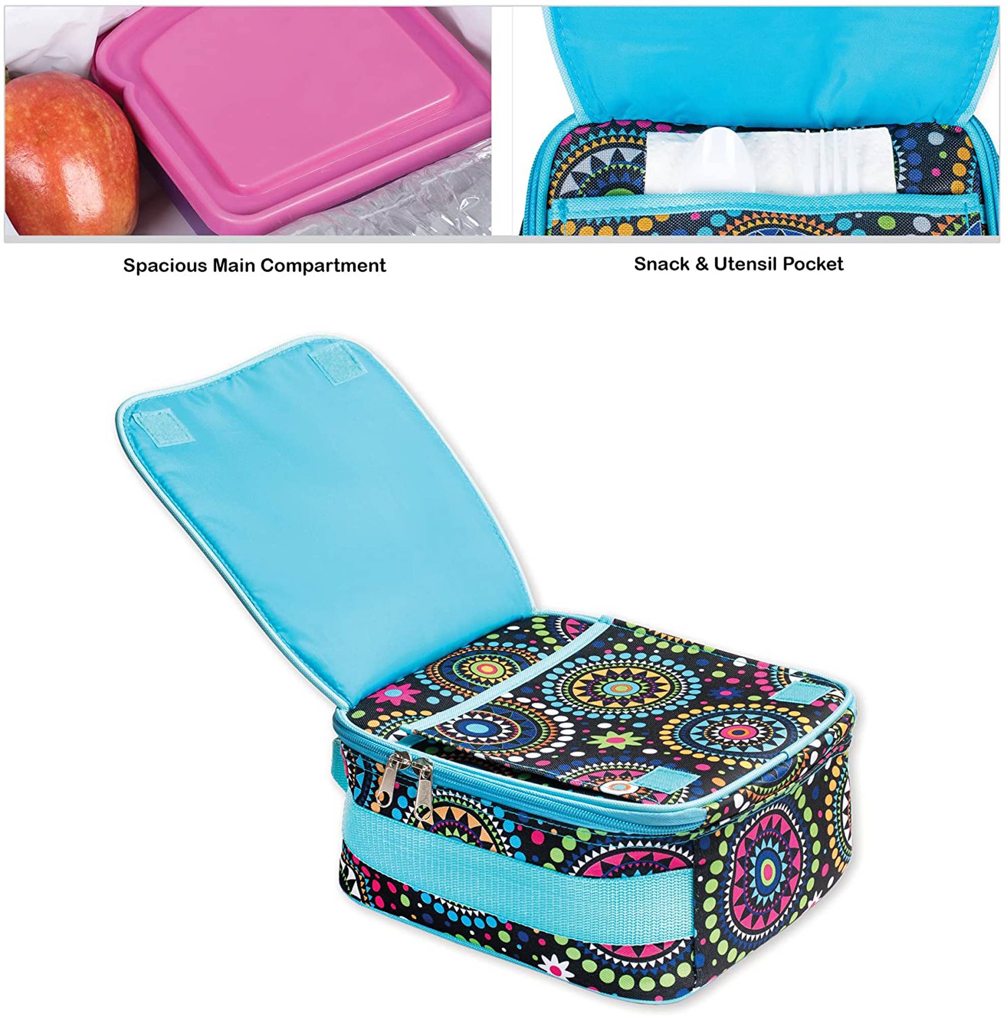 EAST AVENUE - Wholesale Lunch Bag/Box - Kids - Vintage Sunburst Lunch Bag4