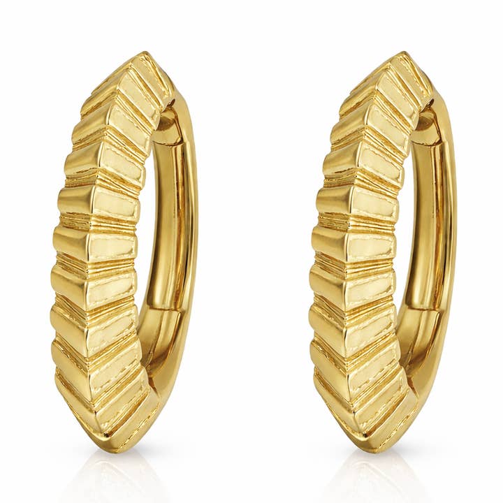HU-4029 for wholesale by 14k18k Gold Earrings Inc.