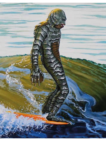 Creeping on the Nose - Art Print for wholesale by Black Market Art