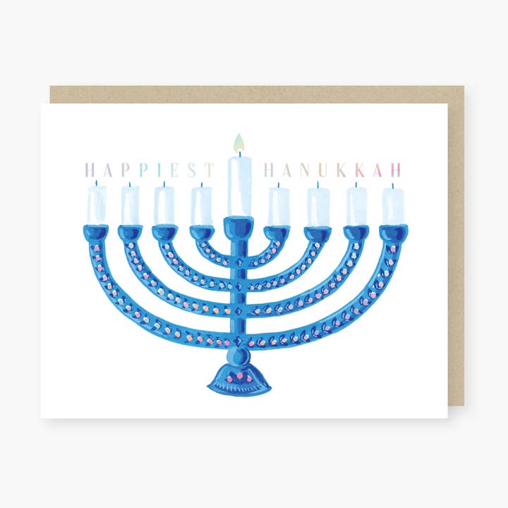 happiest hanukkah holiday card for wholesale by 2021 Co.