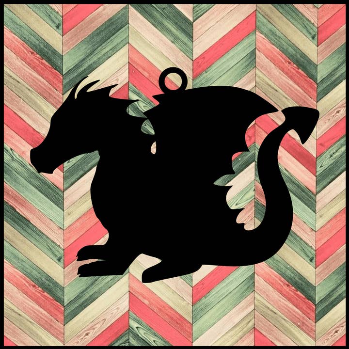 Ornamento in metallo Drago per la vendita all'ingrosso da parte di Designed With Sparks