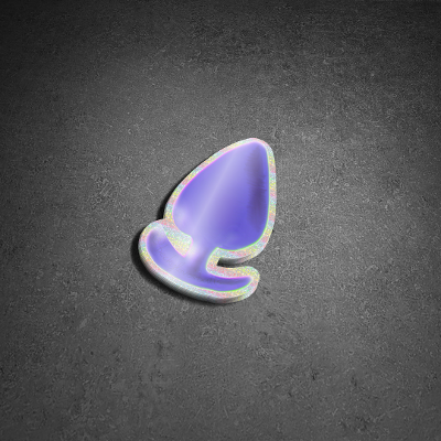 Reba Jam Art Shop – Großhandel Aufkleber – Buttplug mit Glitzer-Aufkleber, mehrere Farboptionen 5