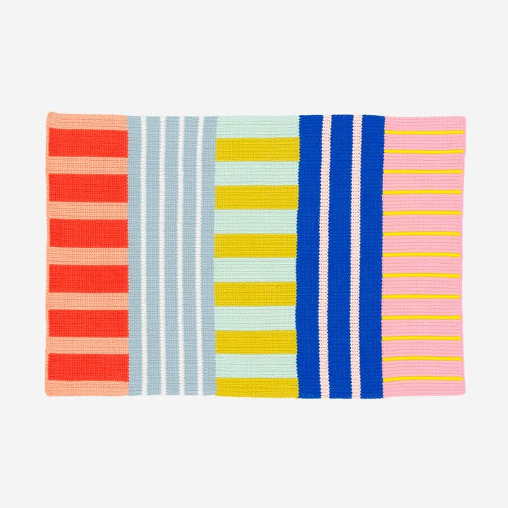 Alfombra Mini de Rayas Patchwork para venta al por mayor de VERLOOP | knits