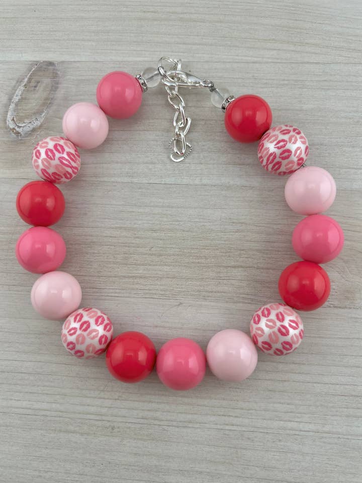 HUGS & KISSES DOG NECKLACE for wholesale by My Trendy Little Pup