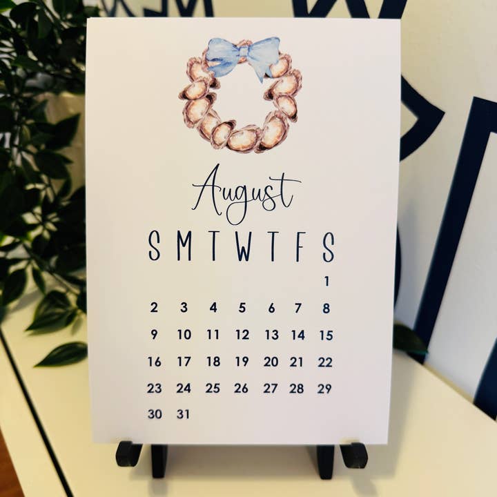 Note Worthy Paper Place - Wholesale Calendar - 2026 Desk Calendar Classic Chinoiserie | 5x77