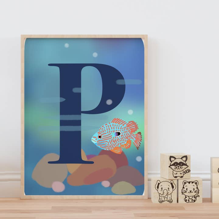 Alphabet Book - P for ... Pumpkinseed for wholesale by Colette de B.