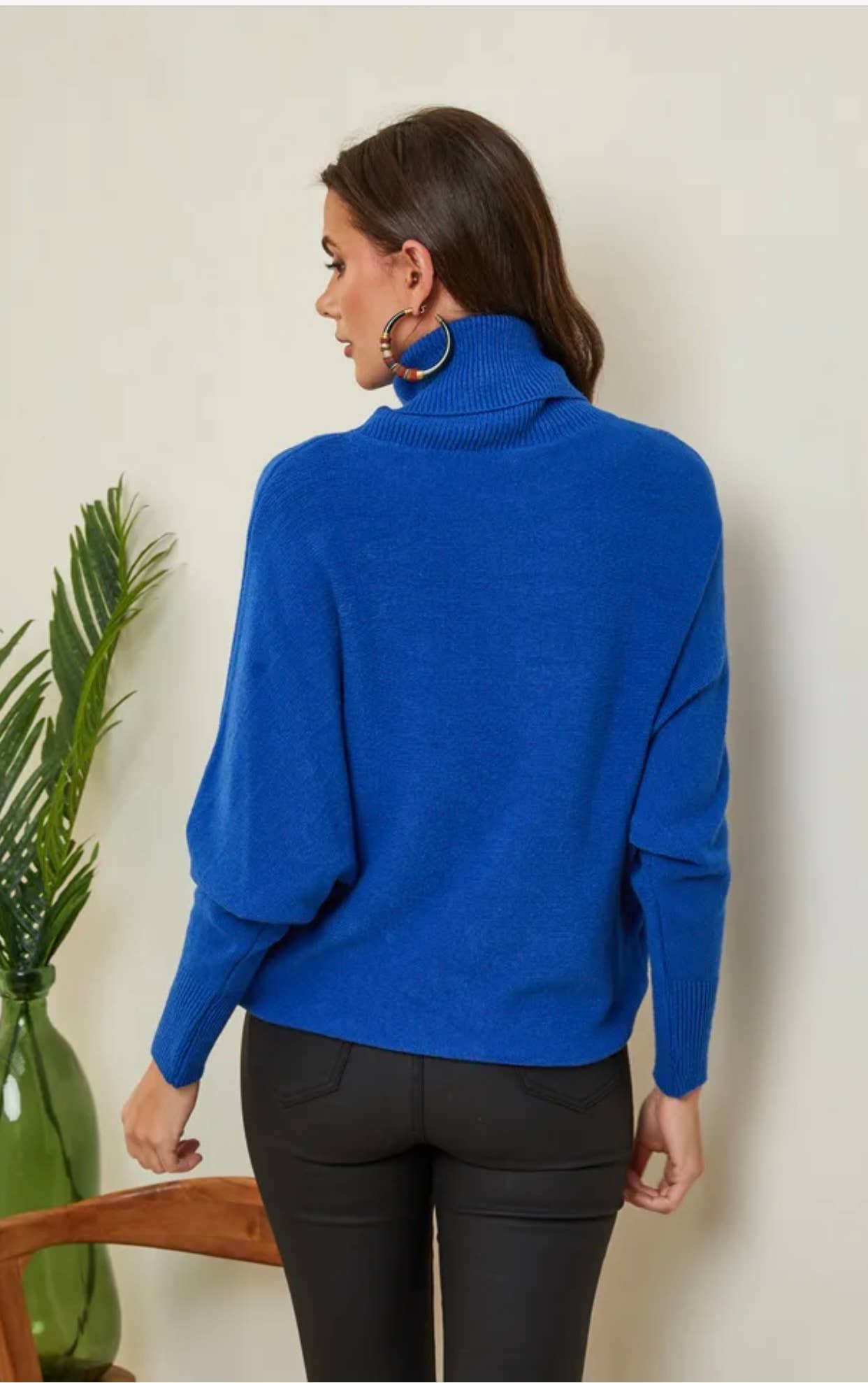 LÉA & LUC - Wholesale Knit Sweater - Women's - Turtleneck sweater REF. 61426