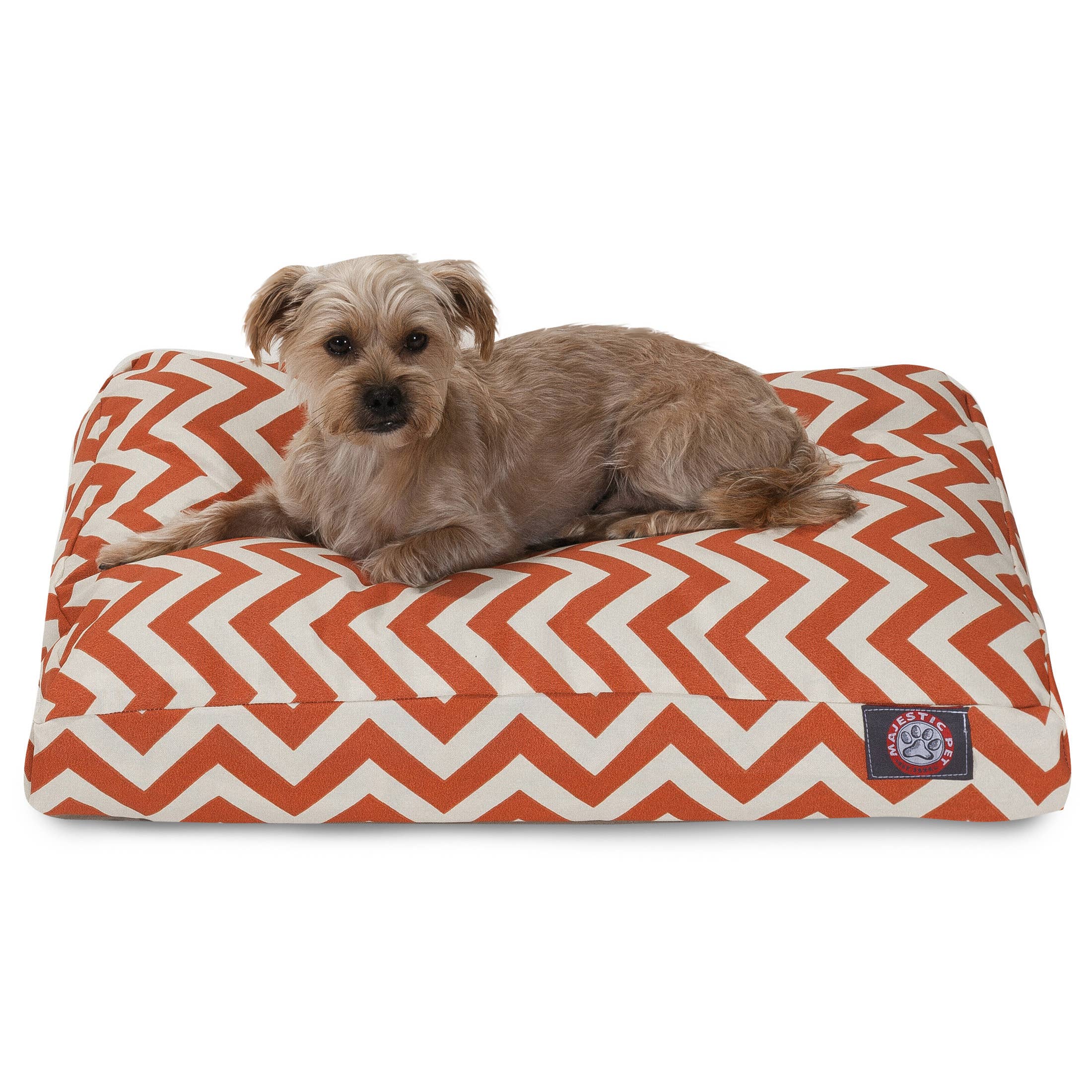 Majestic Pet Products – cama - Cão por atacado – Cama retangular para cães Chevron97