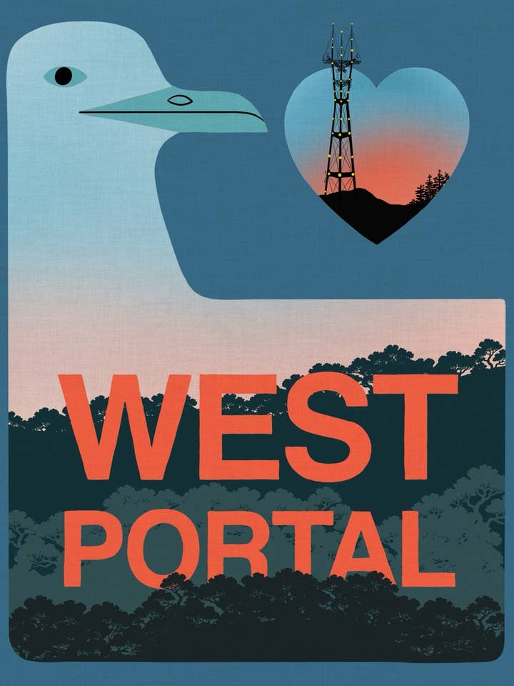 Stampa West Portal per la vendita all'ingrosso da parte di 3 Fish Studios